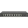 LevelOne Hilbert 10-Port Gigabit Smart Lite Switch - 8 x Gigabit RJ45 - 2 x Gigabit SFP (GES-2110)