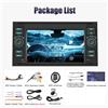 StarTech Autoradio per Ford Transit MK7, Fiesta, Fusion, Kuga, C-Max, S-Max, Galaxy - 2-DIN, Android 13 - Schermo touchscreen da 18 cm - 2GB RAM, 64GB ROM - Apple CarPlay, Android Auto - GPS, Wi-Fi, RDS - Supporta i comandi al volante