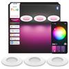 Philips Hue Slim Downlight, Plafoniera da incasso, Confezione da 4, Bianco
