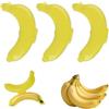 ZHYTUAL 3 Pièces Conteneur de Banane Boîte de Stockage à Banane | Porta Canet à Banane et Banana Protector Portable pour un Stockage Facile