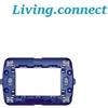 CENTRO D.M. Connect.With.Bticino.Living Portafrutti supporto unico 3 posti