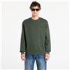 FRED PERRY Felpa FRED PERRY Crew Neck Sweatshirt Court Green/ Snow White/ Navy