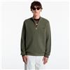 FRED PERRY Maglione FRED PERRY Waffle Stitch Half Zip Jumper Lrl Wrth Green