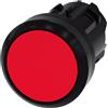 Siemens 3SU1000-0AB20-0AA0, Attuatore pulsante tipo Instabile SIRIUS ACT