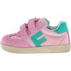 Falcotto YSSEL Sneakers Scarpa Primo Passo Bambino e Bambina, Tela e Pelle, Chiusura a Strappo.Numerazione dal 20 al 29 (Pink, Sistema Taglie Calzature EU, Bimbo (0-5 Anni), Numero, Media, 23)