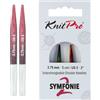 KnitPro Symfonie - 2 mini aghi intercambiabili, 5 cm, 3,75 mm