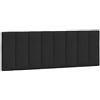 vidaXL Cuscino Testiera Hanko Nero 120 cm in Velluto