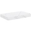 GHVBNMF Scaffale da parete bianco effetto marmo 40 x 23,5 x 4 cm, mensola sospesa in legno, moderna mensola da parete per soggiorno, camera da letto, cucina, bagno, salvaspazio, design sottile