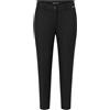 Hanny Deep Pantalone Donna con logo metallico, Nero