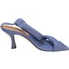 L'Estrosa L'Estrosa Scarpe con Tacco Donna in Nappa, Celeste