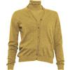 Camilla Clodel Completo Donna Cardigan con dolcevita, Beige