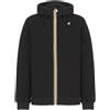 K-Way Felpa Uomo Rainer Spacer, Nero