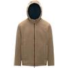 K-Way Giacca Uomo Claudel Wool Bonded reversibile, Beige Khaki/Navy