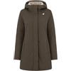 K-Way Giacca Donna Sophie Twill Soft Beaver, Oliva