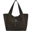 Hogan Borsa Donna Shopping in pelle scamosciata / Marrone, Marrone