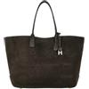 Hogan Borsa Donna Shopping Address Media, Marrone