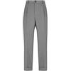 Manuel Ritz Pantaloni Uomo chino con risvolti, Grigio