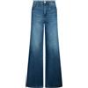 Liu Jo Jeans Donna Flare con spacchi laterali, Denim