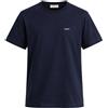 Woolrich T-shirt Uomo in jersey con logo / Blu, Melton Blue