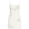 MC2 Saint Barth Abito Donna Crochet Rumble Hibiscus, Burro