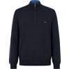 Harmont e Blaine Harmont & Blaine Maglia Uomo con mezza zip e logo a contrasto, Blu Navy