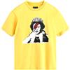 GUESS X BRANDALISED T-SHIRT UOMO, Giallo