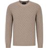 Emporio Armani Pullover Uomo in lana e cashmere, Tortora