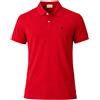 Brooksfield Polo Uomo in piquet con logo / Ciliegia, Ciliegia