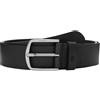 Timberland Cintura Uomo Bluff Point in pelle / Nero, Nero