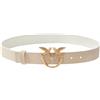 Pinko Cintura Donna LOVE BERRY H3 DOUBLE FACE, Sabbia