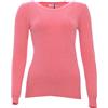 Please Maglia Donna in misto viscosa, Fragola