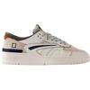 Date Sneakers Uomo Torneo White Green, Bianco