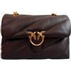 Pinko Borsa Donna Love Puff Small Nappa / Marasca, Marrone Marasca