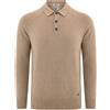 Impure Polo Uomo Colin in misto lana, Beige