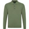 Sartori Polo Uomo in filo maniche lunghe, Salvia