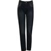 Alviero Martini - 1 Classe Alviero Martini 1 Classe Jeans Donna cinque tasche con piping, Nero