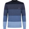 Manuel Ritz Maglia Uomo a righe multicolore, Blu