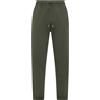 Sun68 Jogger Uomo con Coulisse Elastica in Misto Cotone, Verde Militare