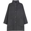 i Blues Cappotto Donna a cappa over fit, Antracite