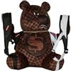 Sprayground zaino BACKPACK BEAR WEARING, Marrone