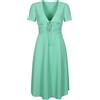 Calvin Klein Abito Donna con scollo a V, Acqua Marina
