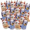 Toyland® Confezione da 20 - Mini palloncini con personaggi Bluey e Bingo - riutilizzabile Bastoncini e tazze inclusi - Decorazioni per feste di compleanno