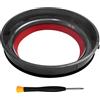 JReHuiG Anello di Tenuta Fisso Superiore per Dyson V11/SV14/SV15, Parti di Ricambi per Dyson V11/SV14/SV15, Dyson Aspirapolvere Accessori con Cacciavite (1)