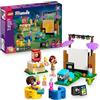 LEGO Friends Movie Night dell'amicizia 42642 | Giochi per bambine da 6 anni, 2 mini bamboline, schermo e un proiettore, mattoncino luminoso, idea regalo, 154 pezzi