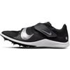 Nike Zoom Rival Jump, Running Shoe Uomo, Black/Metallic Silver-Dk Smoke Grey, 46 EU