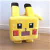 Pokemon Quest Pikachu Peluche Bambola Dot Pixel Style 25 cm Giappone Nintendo
