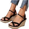 LYXYGMV Sandali con plateau e zeppa impermeabili, suola spessa, scarpe da donna di grandi dimensioni Per Il Lavoro, I Viaggi