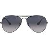 Ray-Ban RB3025 Aviator Occhiali da Sole Unisex Adulto, Grigio (Gunmetal Grigio (004/78)), 58 mm