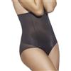 Selene, Mutanda Contenitiva Donna a Vita Alta, Slip Effetto Modellante con Fianchi Trasparenti, Collezione 903 Control, Colore Nero, Taglia XL