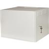 LINK Armadio Rack 19 6U Porta in Ferro Antivandalismo con Serratura Antieffrazione, dimensione cm. 40x56x33